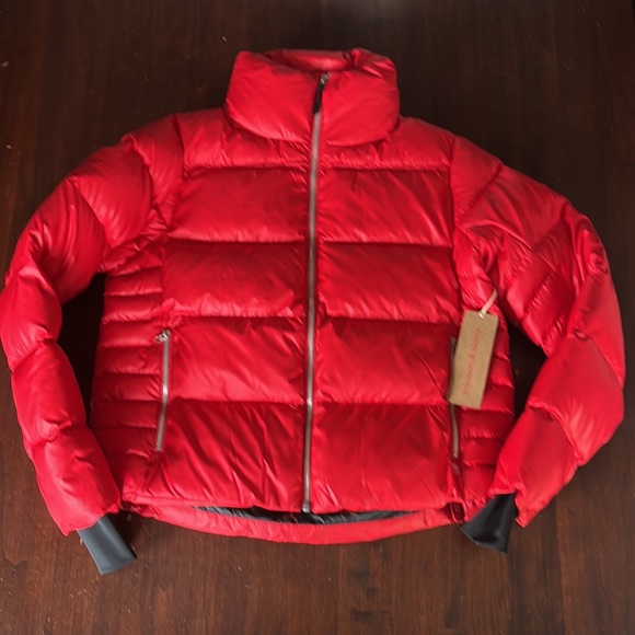 Krimson Klover Compas Down Puffer Jacket in Racing Red Size M - Picture 7 of 12